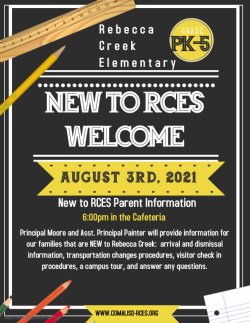 New to RCES flyer
